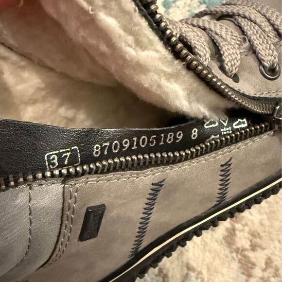 Rieker Cordula Gray Ankle Booties size 6 - Picture 9 of 9